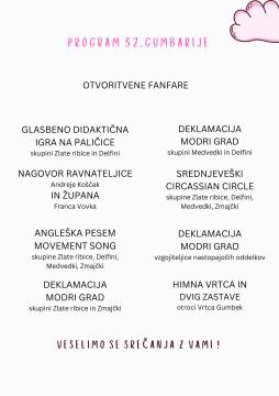 32. Gumbarija program